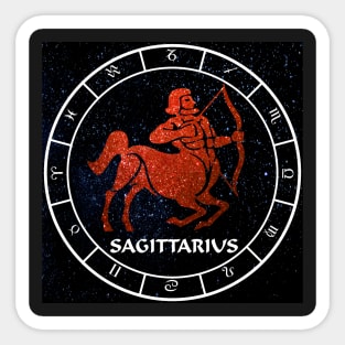 Sagittarius - Zodiac Sign Sticker